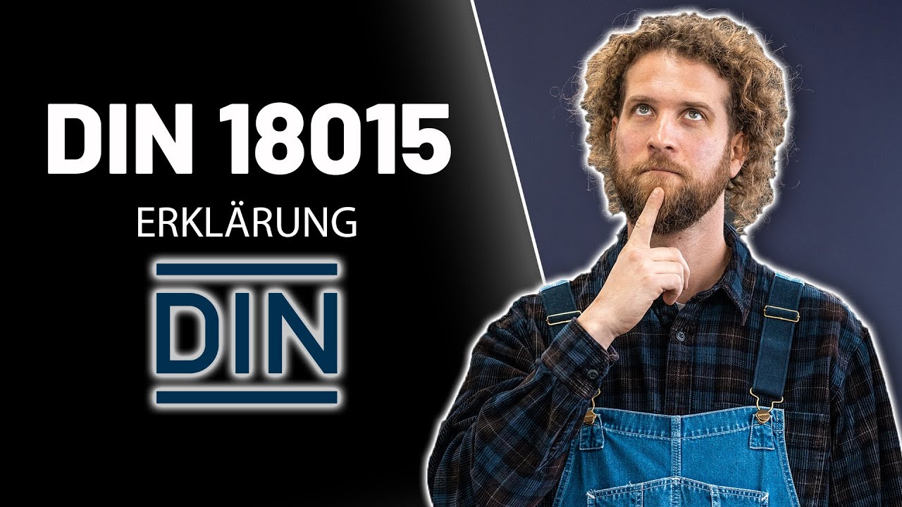 Tobias Haack erklärt die DIN 18015 für elektrische Anlagen in Wohngebäuden